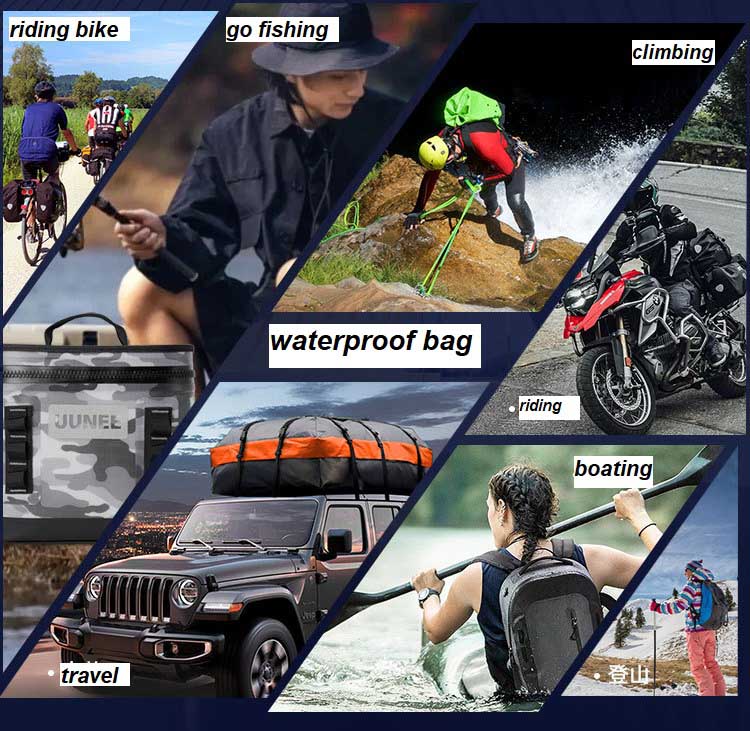 when we will use waterproof bag